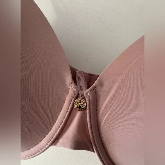 Natori Pink Pure Luxe Underwire T-Shirt Bra 32G - Picture 3 of 6